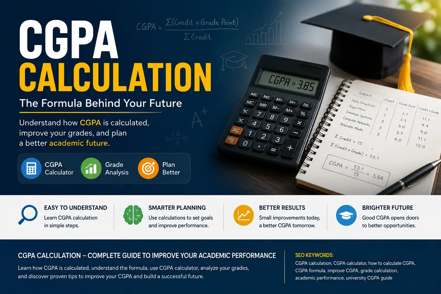 CGPA Calculation Guide: Understand, Improve & Master Your Academic Score